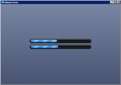 HTMLayout 蓝色水晶进度条