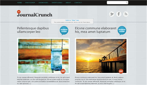 Free WordPress 3x Theme