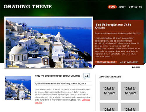 Free WordPress 3x Theme