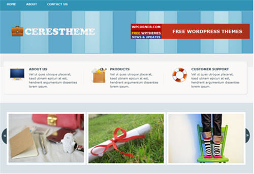 Free WordPress 3x Theme