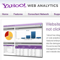 Yahoo Web Analytics