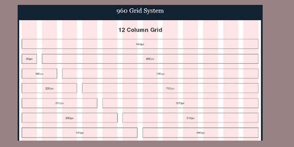 A Detailed Look at the 960 CSS Framework