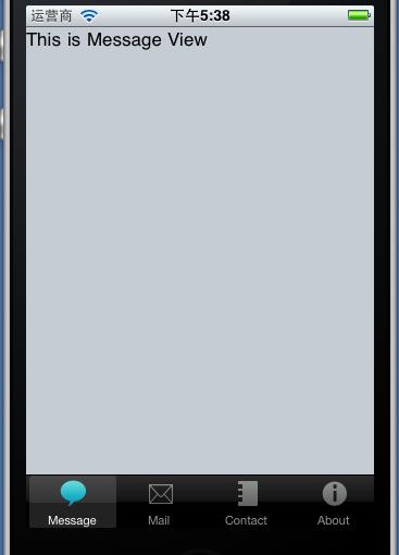 图 10.TabBar 的示例 2(tabBar 类型)