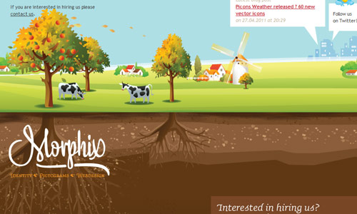 Footer 10 in 25 Creative Examples of Footer in Web Design