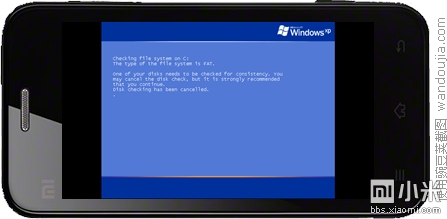 小米手机也能运行Windows XP/98