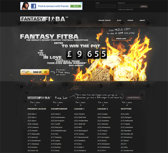 211 25 Beautiful Web Designs Of Sport Websites