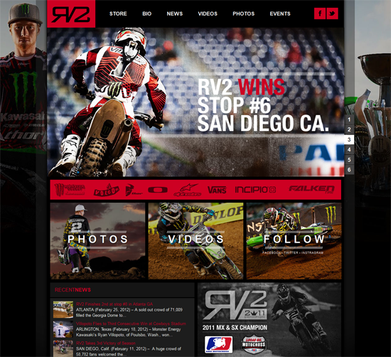 191 25 Beautiful Web Designs Of Sport Websites