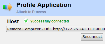 Profiling remote .NET applications with dotTrace 5 Performance