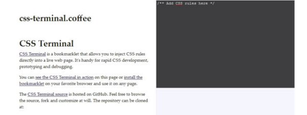 CSS Terminal