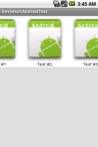 Android Horizontal ListView