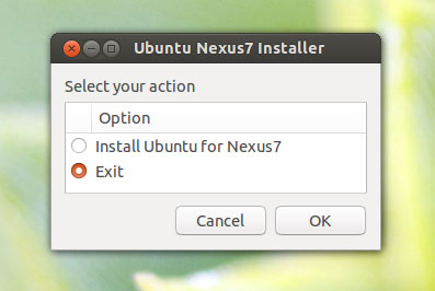 Canonical发布Ubuntu Nexus 7 Desktop Installer