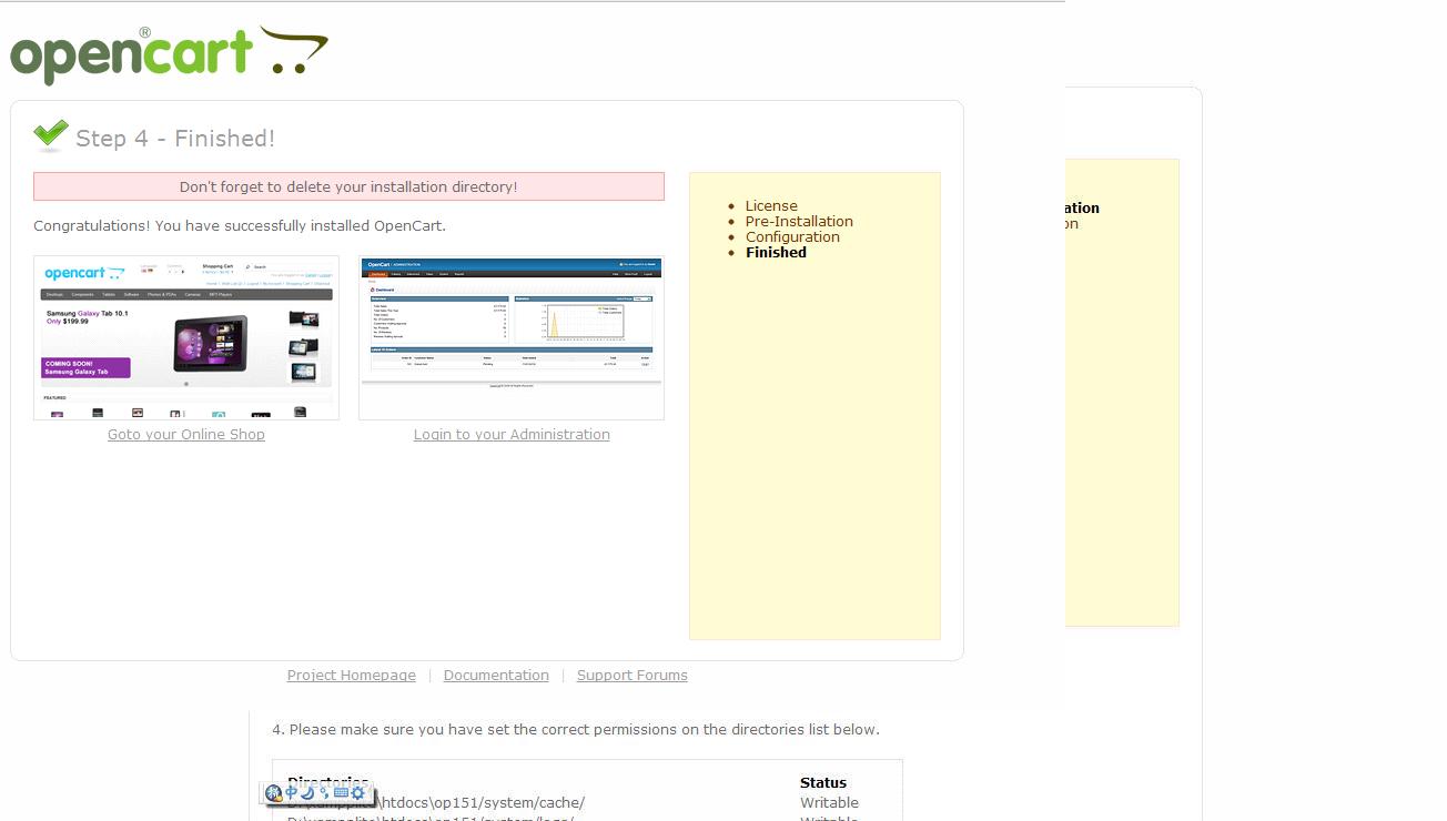 doc_6 opencart install step 4
