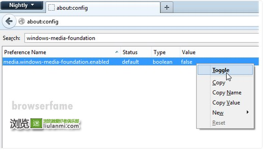 Firefox 20 支持 H.264 视频编解码标准