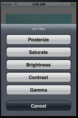 ios iOS Image Filters