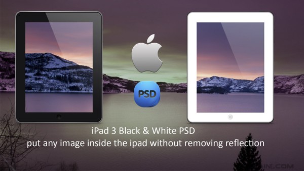 免费资源：超实用的iPad PSD (黑色系和白色系)