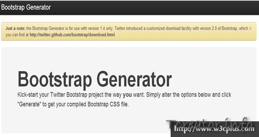 Bootstrap Generator