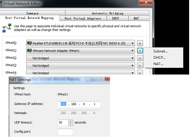 关于win7与虚拟机LINUX互通ping的网络设置 - shixw_2000 - 春风沉醉的凝望