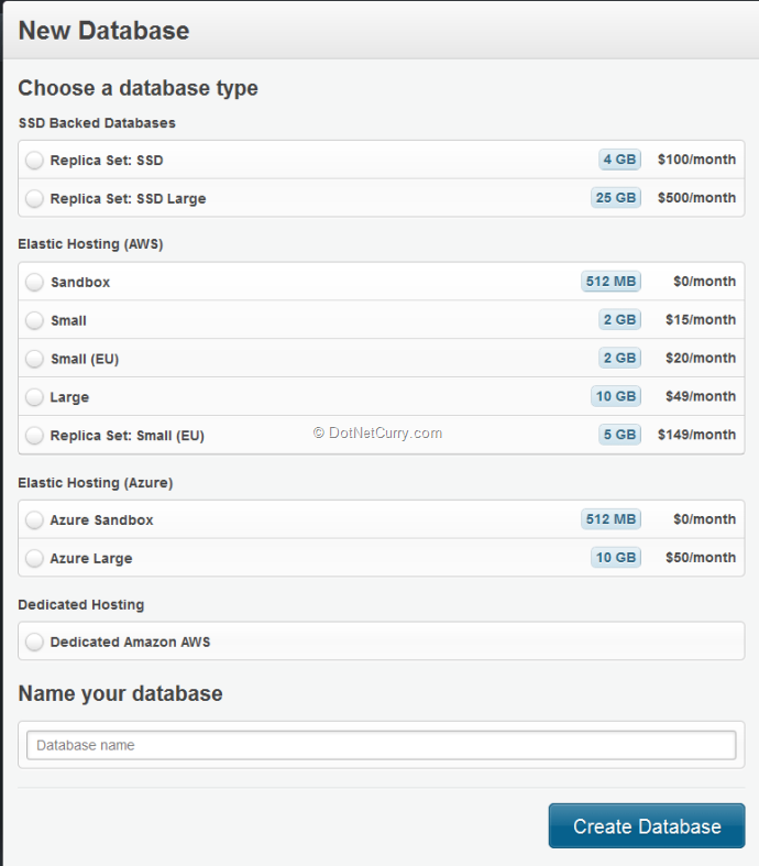 new-mongodb-database