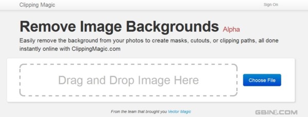 在线帮助你修改图片背景的工具 - Clipping Magic