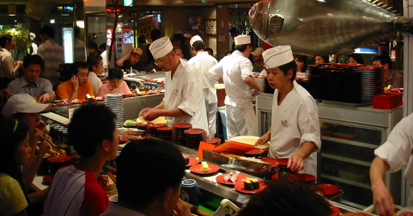 Sushi conveyor belt