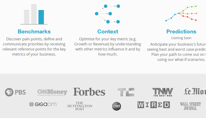 website icon feature homepage startup compass