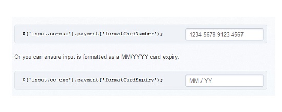 jQuery.payment