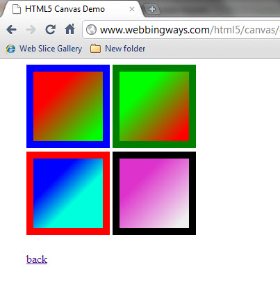 多个 canvas