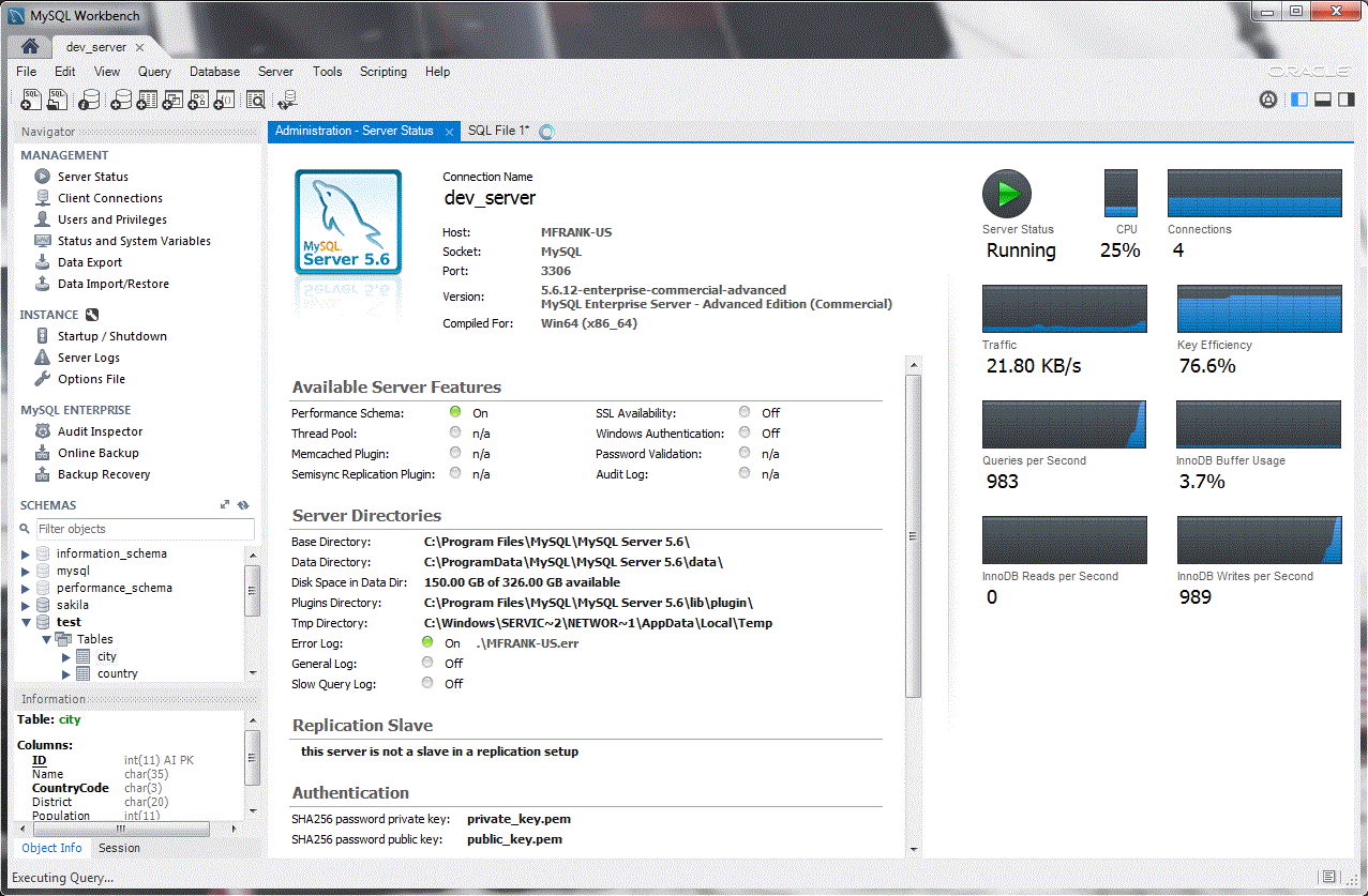 MySQL Workbench — MySQL Workbench 主页