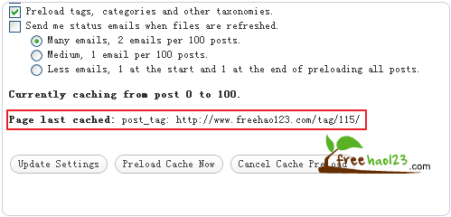 WP Super Cache_15 WP Super cache生成的静态网址