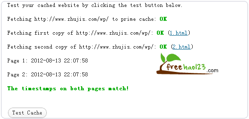 WP Super Cache_17 WP Super cache生存缓存