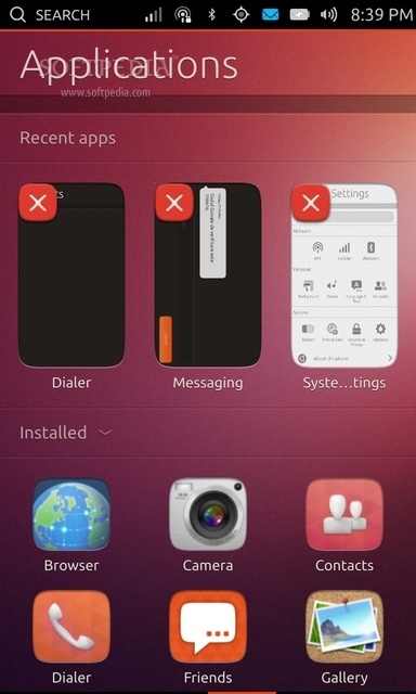 手机版Ubuntu Touch 13.10截图赏