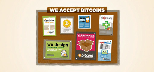accept bitcoins