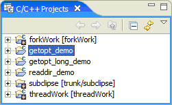 我的 Eclipse C/C++ 项目