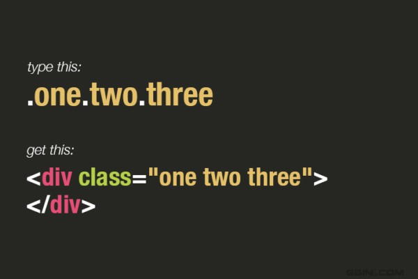 分享7个超实用的Emmet(zen coding)HTML代码使用技巧