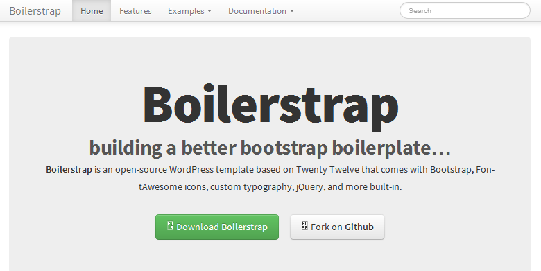 bootstrap wordpress framework 1