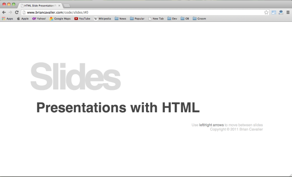 slide-presentation-framework