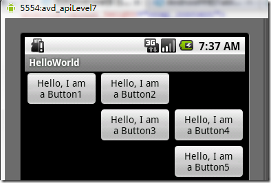 tablelayout tablelayout
