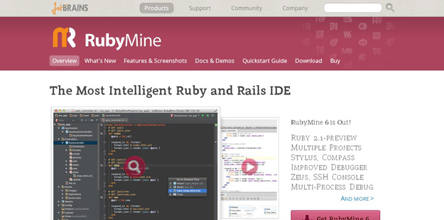 download rubymine yard