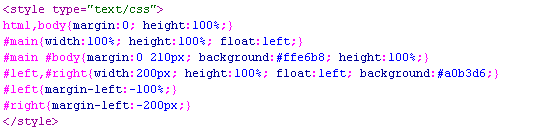 margin负值定位方法的css代码图片版