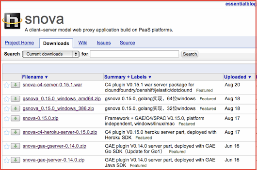 Download Snova c4 server