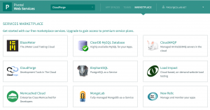 pivotal marketplace 300x158 How to Get Started with CloudForge Development Platform in Pivotal CloudFoundry PaaS