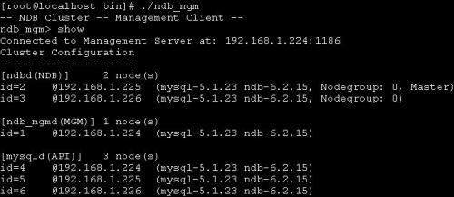 MYSQL负载均衡集群的搭建