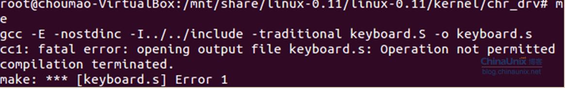 Linux 0.11 在ubuntu