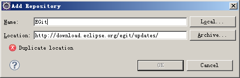Git在eclipse中的配置详细记录 