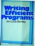 Writing Efficient Programs