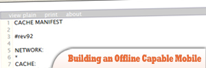 使用jQuery Mobile构建具有离线功能的移动网站