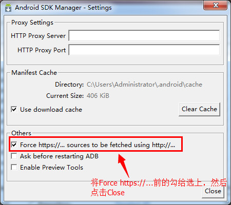 android sdk manager无法更新 - ICQwlj - ICQwlj