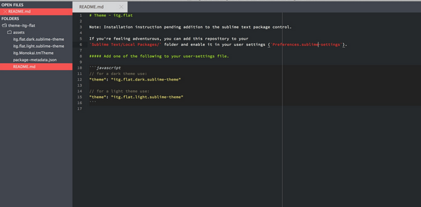 Best sublime text 2 and 3 theme for 2014 7