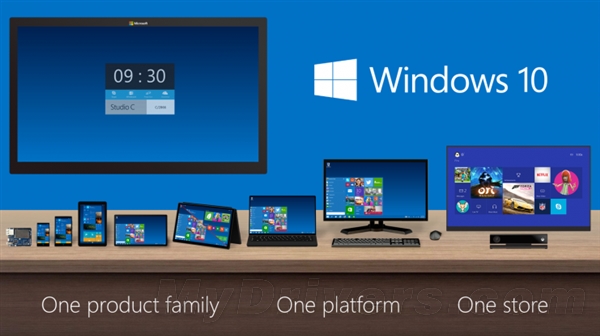 微软发布Windows 10！