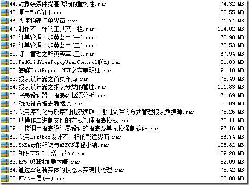 ASP.NET项目实战视频教程 